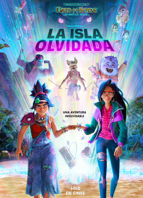 Póster de LA ISLA OLVIDADA