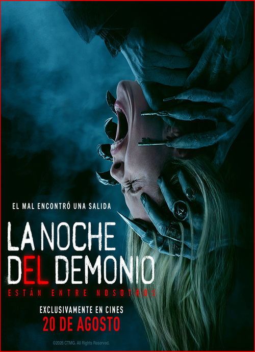 Afiche de LA NOCHE DEL DEMONIO: ESTÁN ENTRE NOSOTROS