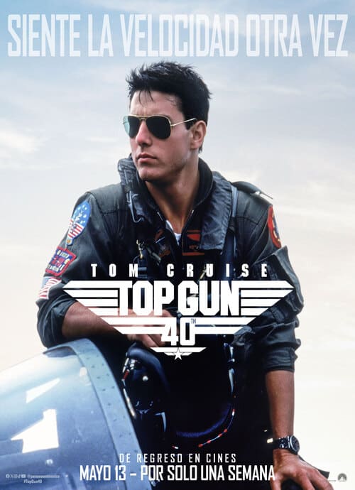 Póster de TOP GUN 40TH ANNIVERSARY