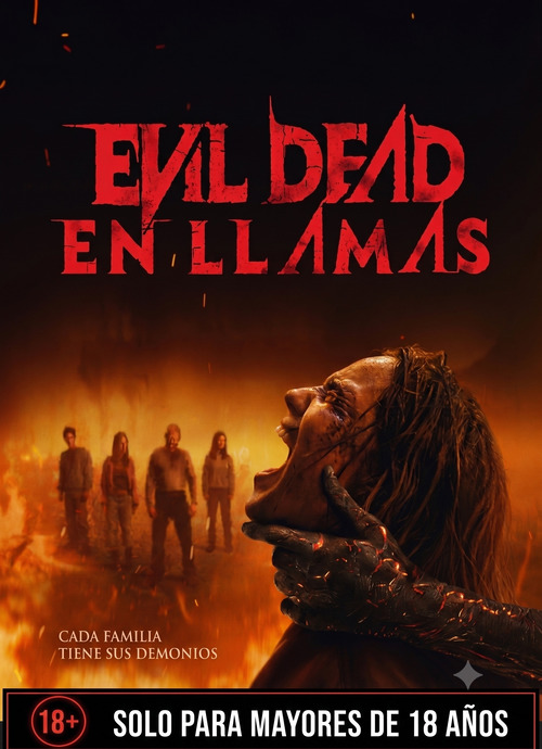 Póster de EVIL DEAD: EN LLAMAS