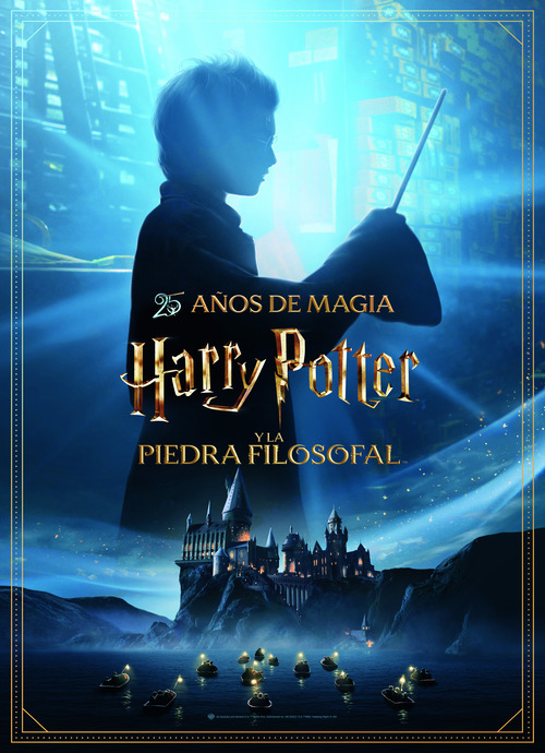Póster de 25 AÑOS DE MAGIA - HARRY POTTER Y LA PIEDRA FILOSOFAL