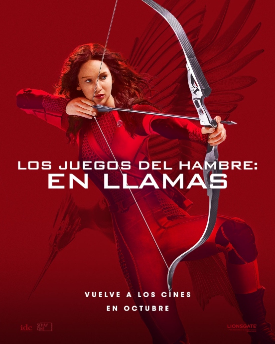 Póster de LOS JUEGOS DEL HAMBRE: EN LLAMAS