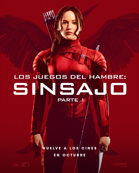 Póster de LOS JUEGOS DEL HAMBRE: SINSAJO PARTE 1
